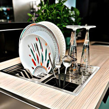 آبچکان توکار مربعی 40 در 40 داسی استیل کد DS04