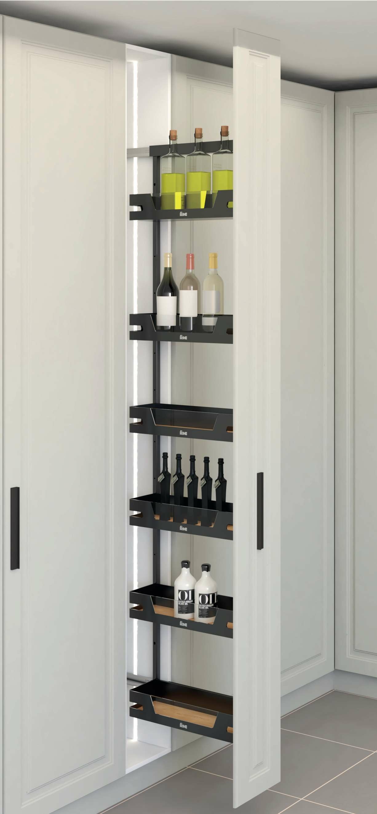 سوپر ایستاده ریل پهلو یونیت 15 ارتفاع 160 تا 180 کد DB09